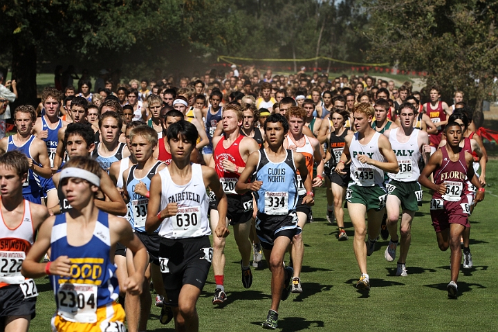 2010 SInv D2b-011.JPG - 2010 Stanford Cross Country Invitational, September 25, Stanford Golf Course, Stanford, California.
